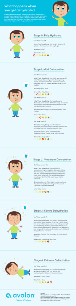 Dehydration Info Graphic