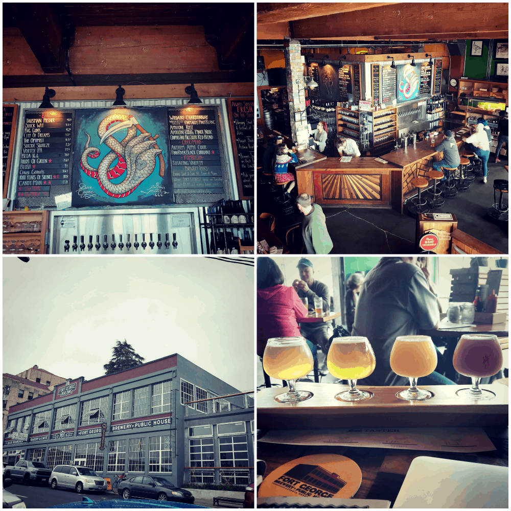 Fort George Brewery Collage