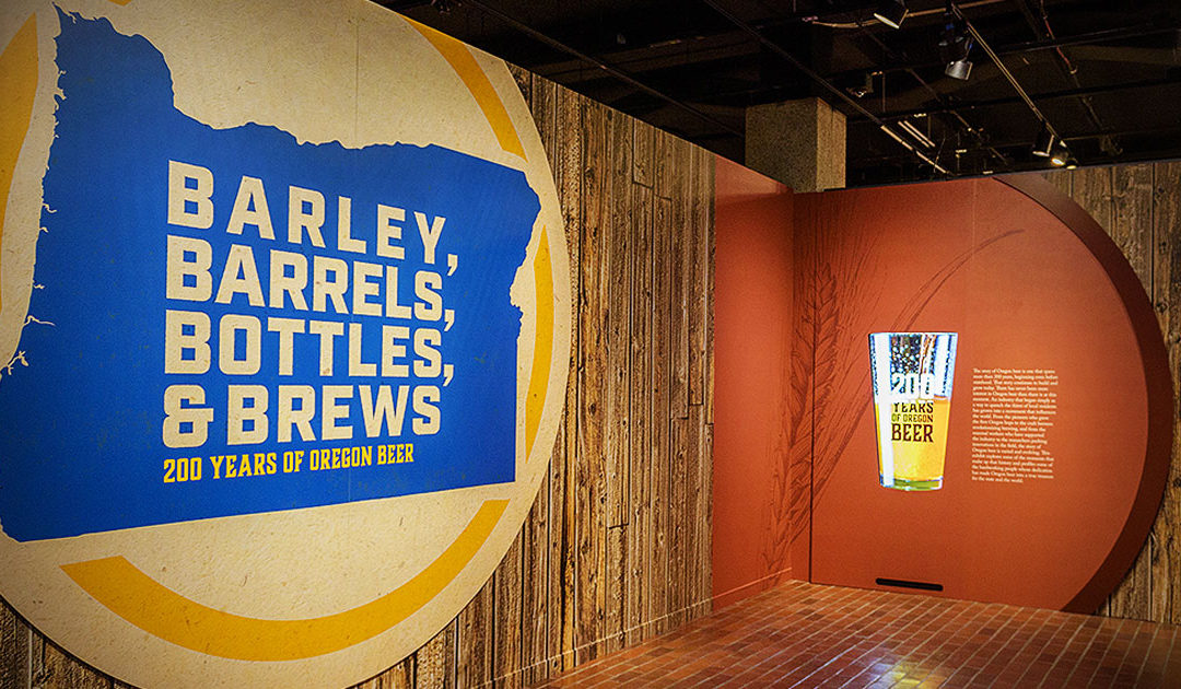 Barley Barrels Bottles and Brews Exhibit