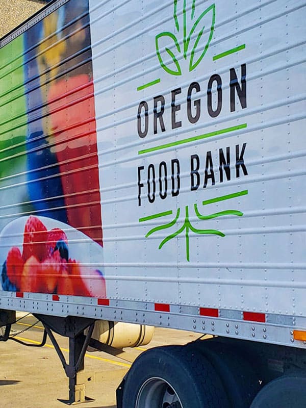 Oregon Food Bank Truck