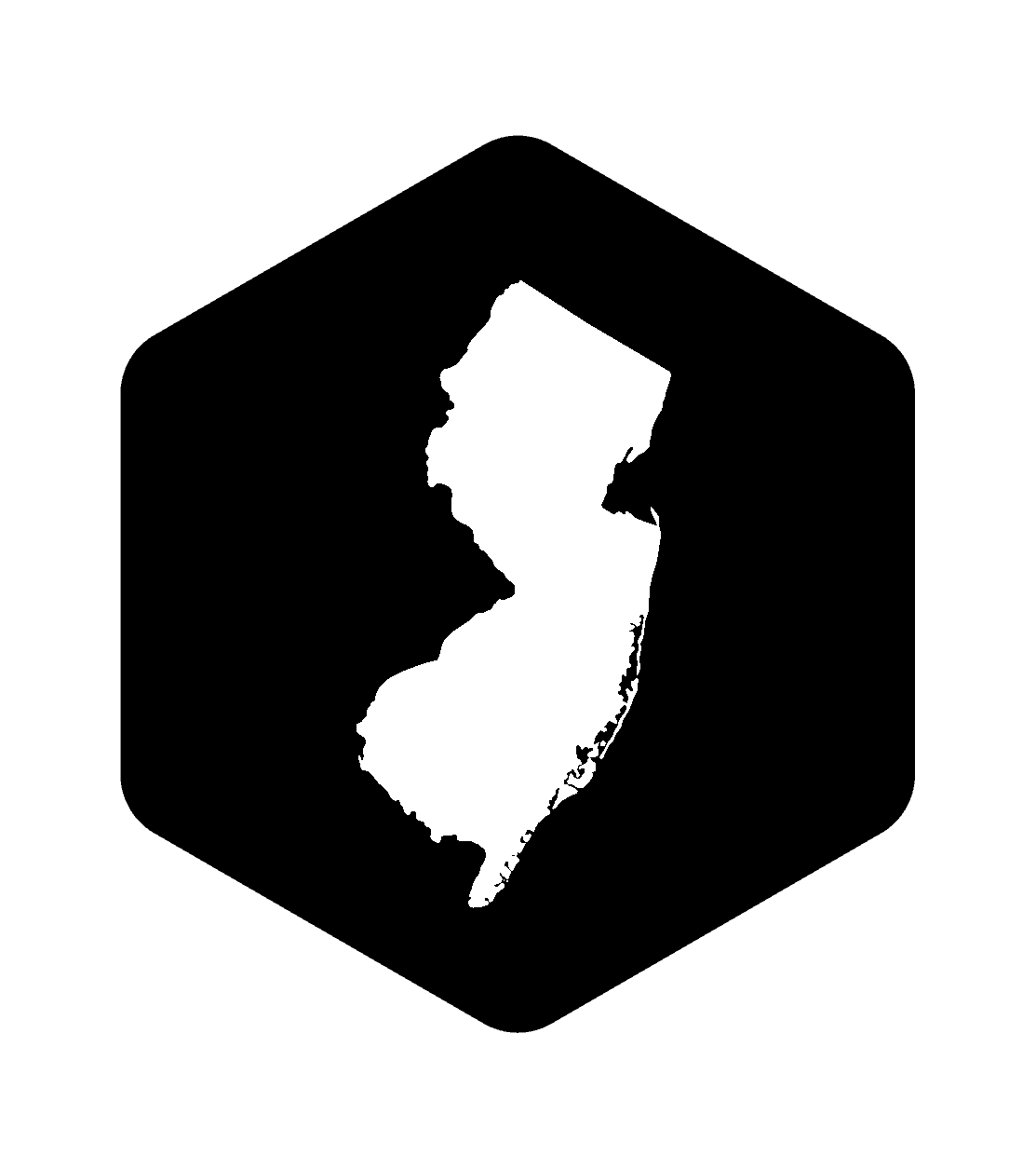 NJ Brewery Running Series hexagon logo