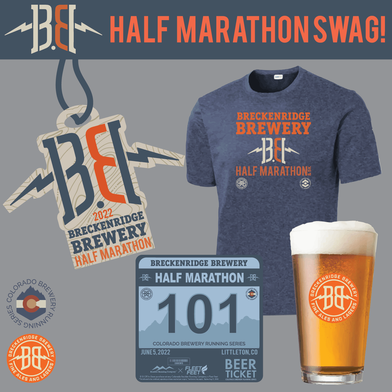 Colorado Breckenridge Brewery Half Marathon & 5k Fun Run